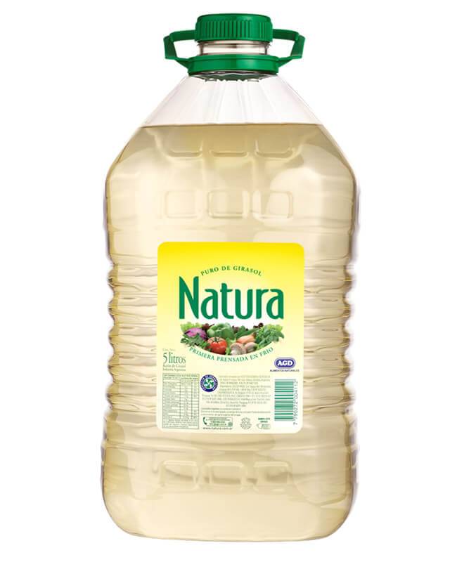 Aceite De Girasol Natura X 5 Lts