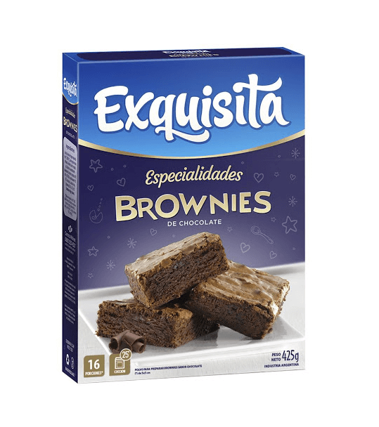 Exquisita Brownies X 425 Grs