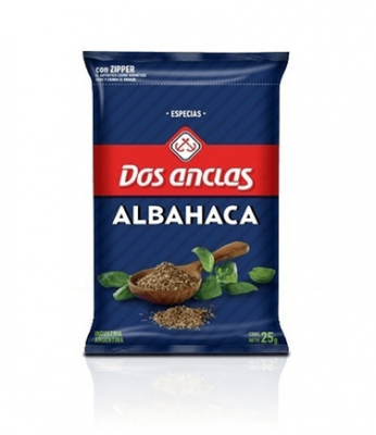Albahaca Dos Anclas X 25 Grs