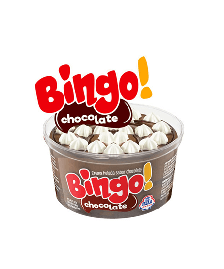 Helado Bingo De Chocolate - 12 Un. X 105 Grs