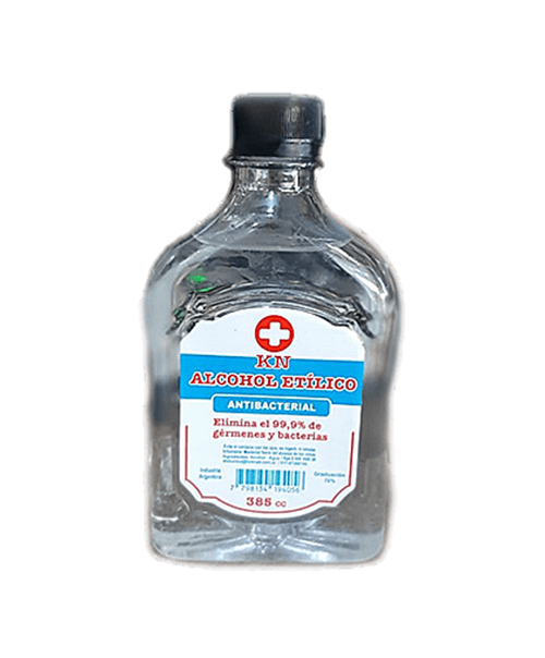 Alcohol Etlico Antibacterial X 385 Cc